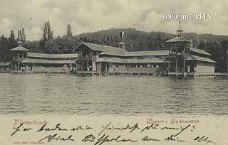 Badeanstalt Werzer - Oesterreich - alte historische Fotos Ansichten Bilder Aufnahmen Ansichtskarten 