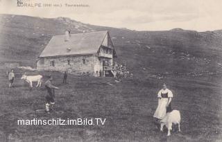 Koralpe, Touristenhaus - Oesterreich - alte historische Fotos Ansichten Bilder Aufnahmen Ansichtskarten 