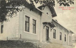 Unterloibl Delavski dom - Pozdrav iz Podljubela - Oesterreich - alte historische Fotos Ansichten Bilder Aufnahmen Ansichtskarten 