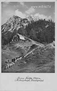 Anna Hütte am Jepca Sattel - Villach Land - alte historische Fotos Ansichten Bilder Aufnahmen Ansichtskarten 