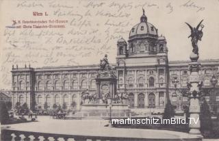 Wien, Naturhistorisches Hofmuseum - Wien - alte historische Fotos Ansichten Bilder Aufnahmen Ansichtskarten 