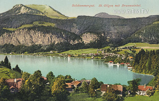 St. Gilgen am Wolfgangsee  - Oesterreich - alte historische Fotos Ansichten Bilder Aufnahmen Ansichtskarten 