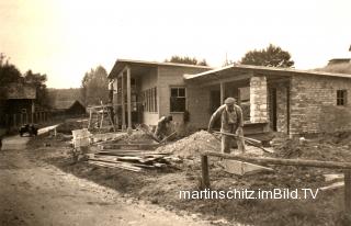 Neubau Bernolds Strandbuffet - Villach - alte historische Fotos Ansichten Bilder Aufnahmen Ansichtskarten 