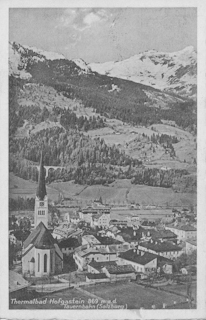 Thermalbad Hofgastein - alte historische Fotos Ansichten Bilder Aufnahmen Ansichtskarten 