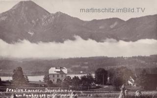 Egg am See, Pension Karner und Dependance - Villach(Stadt) - alte historische Fotos Ansichten Bilder Aufnahmen Ansichtskarten 