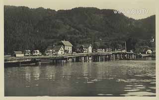 Brücke Techendorf - Spittal an der Drau - alte historische Fotos Ansichten Bilder Aufnahmen Ansichtskarten 