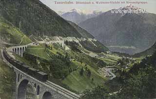 Tauernbahn - Dössenbach und Waldmann Viadukt - Spittal an der Drau - alte historische Fotos Ansichten Bilder Aufnahmen Ansichtskarten 