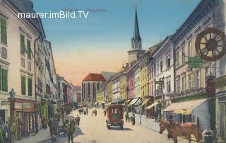 Hauptplatz - Villach-Innere Stadt - alte historische Fotos Ansichten Bilder Aufnahmen Ansichtskarten 