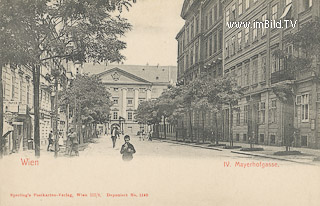 Mayerhofgasse - Wien,Wieden - alte historische Fotos Ansichten Bilder Aufnahmen Ansichtskarten 