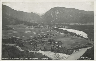 Blick vom Petelinz - Ferlach - alte historische Fotos Ansichten Bilder Aufnahmen Ansichtskarten 