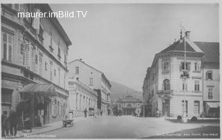 Bahnhofstrasse - Europa - alte historische Fotos Ansichten Bilder Aufnahmen Ansichtskarten 