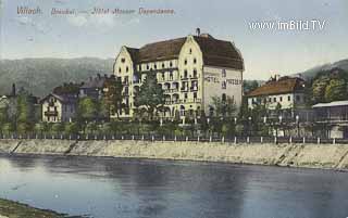 Hotel Mosser - Villach - alte historische Fotos Ansichten Bilder Aufnahmen Ansichtskarten 