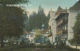 Walterhof und Kurbad - Villach-Warmbad-Judendorf - alte historische Fotos Ansichten Bilder Aufnahmen Ansichtskarten 