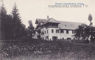 Unterjeserz, Pension Charlottenhof - Keutschacher Straße - alte historische Fotos Ansichten Bilder Aufnahmen Ansichtskarten 