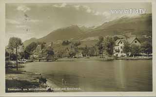 Seeboden - Seehof mit Gmeineck - Kärnten - alte historische Fotos Ansichten Bilder Aufnahmen Ansichtskarten 