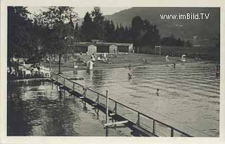 Pörtschach Strandbad - Oesterreich - alte historische Fotos Ansichten Bilder Aufnahmen Ansichtskarten 