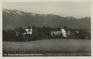 Schloss Wernberg - Oesterreich - alte historische Fotos Ansichten Bilder Aufnahmen Ansichtskarten 