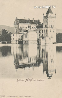 Schloss Anif - Oesterreich - alte historische Fotos Ansichten Bilder Aufnahmen Ansichtskarten 