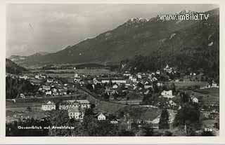 Gesamtblick auf Arnoldstein - Oesterreich - alte historische Fotos Ansichten Bilder Aufnahmen Ansichtskarten 