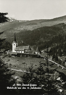 Kirche Deutsch Griffen - Oesterreich - alte historische Fotos Ansichten Bilder Aufnahmen Ansichtskarten 