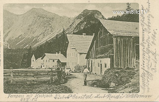 Fernpass mit Hochjoch - Oesterreich - alte historische Fotos Ansichten Bilder Aufnahmen Ansichtskarten 