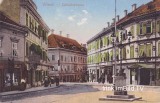 Villach, Südbahnstraße mit Hotel Mosser - Villach - alte historische Fotos Ansichten Bilder Aufnahmen Ansichtskarten 