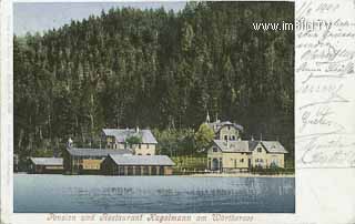 Restaurant Hugelmann - Maria Wörth - alte historische Fotos Ansichten Bilder Aufnahmen Ansichtskarten 