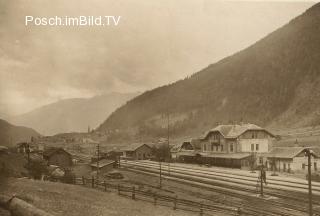 Tauernbahn Südrampe, Bahnhof Mallnitz - Mallnitz - alte historische Fotos Ansichten Bilder Aufnahmen Ansichtskarten 