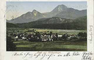 Faak mit Mittagskogel - Oesterreich - alte historische Fotos Ansichten Bilder Aufnahmen Ansichtskarten 