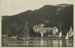 Grand Hotel Annenheim - Oesterreich - alte historische Fotos Ansichten Bilder Aufnahmen Ansichtskarten 