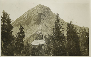 Bertahütte mit Mittagskogel - Oesterreich - alte historische Fotos Ansichten Bilder Aufnahmen Ansichtskarten 