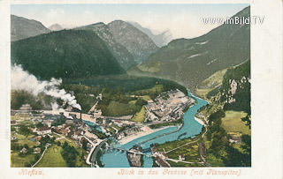 Hieflau - Blick in das Gesäuse - Oesterreich - alte historische Fotos Ansichten Bilder Aufnahmen Ansichtskarten 
