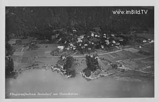 Luftbildaufnahme Steindorf - alte historische Fotos Ansichten Bilder Aufnahmen Ansichtskarten 