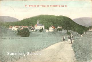 St. Leonhard mit Kirche - St. Leonhard - alte historische Fotos Ansichten Bilder Aufnahmen Ansichtskarten 