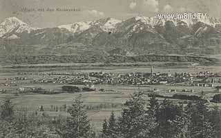 Blick auf Villach - Villach - alte historische Fotos Ansichten Bilder Aufnahmen Ansichtskarten 