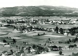 Blick von der Genottehöhe - Kärnten - alte historische Fotos Ansichten Bilder Aufnahmen Ansichtskarten 