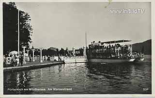 Pörtschach - Werzerstrand - Europa - alte historische Fotos Ansichten Bilder Aufnahmen Ansichtskarten 