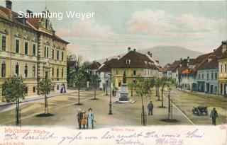 Wolfsberg - Weyer Platz - Oesterreich - alte historische Fotos Ansichten Bilder Aufnahmen Ansichtskarten 