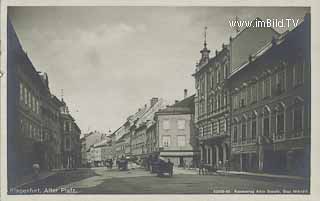 Klagenfurt - Alter Platz  - Klagenfurt am Wörthersee - alte historische Fotos Ansichten Bilder Aufnahmen Ansichtskarten 