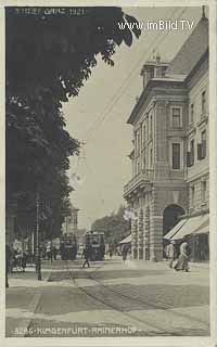 Klagenfurt Rainerhof - Klagenfurt am Wörthersee - alte historische Fotos Ansichten Bilder Aufnahmen Ansichtskarten 