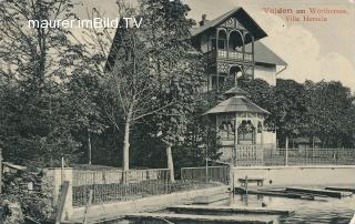 Villa Herzele Velden - Villach Land - alte historische Fotos Ansichten Bilder Aufnahmen Ansichtskarten 