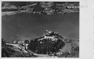 Annenheim um Grandhotel - Villach Land - alte historische Fotos Ansichten Bilder Aufnahmen Ansichtskarten 