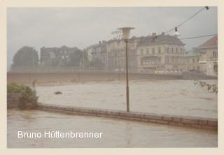 Villach Hochwasser - Villach - alte historische Fotos Ansichten Bilder Aufnahmen Ansichtskarten 