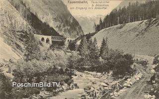 Tauernbahn Nordrampe, km. 33,6  - Sankt Johann im Pongau - alte historische Fotos Ansichten Bilder Aufnahmen Ansichtskarten 