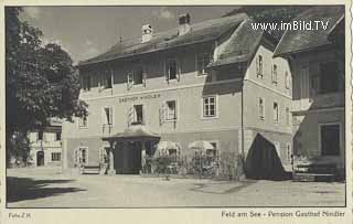 Feld am See - Gasthof Nindler - Feld am See - alte historische Fotos Ansichten Bilder Aufnahmen Ansichtskarten 