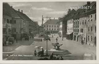 Hauptplatz - alte historische Fotos Ansichten Bilder Aufnahmen Ansichtskarten 