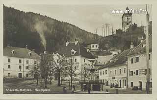 Friesach Hauptplatz - Friesach - alte historische Fotos Ansichten Bilder Aufnahmen Ansichtskarten 