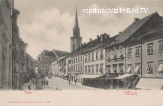 Hauptplatz mit Rautterhaus  - Kärnten - alte historische Fotos Ansichten Bilder Aufnahmen Ansichtskarten 