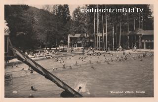 Warmbad Villach - Freibad - Kärnten - alte historische Fotos Ansichten Bilder Aufnahmen Ansichtskarten 