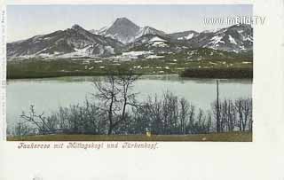 Blick auf Mittagskogel - Oesterreich - alte historische Fotos Ansichten Bilder Aufnahmen Ansichtskarten 